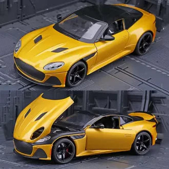 Aston Martin Gt  - Diecast Metal Car - Scale 1:24