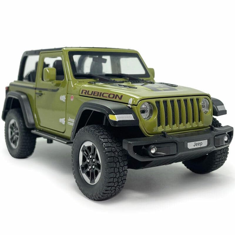 Jeep Wrangler Rubicon 1941 - Diecast Metal Car - Scale 1:24/1:32