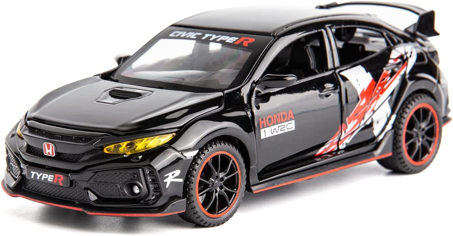 HONDA CIVIC TYPE-R- Diecast Metal Car - Scale 1:32