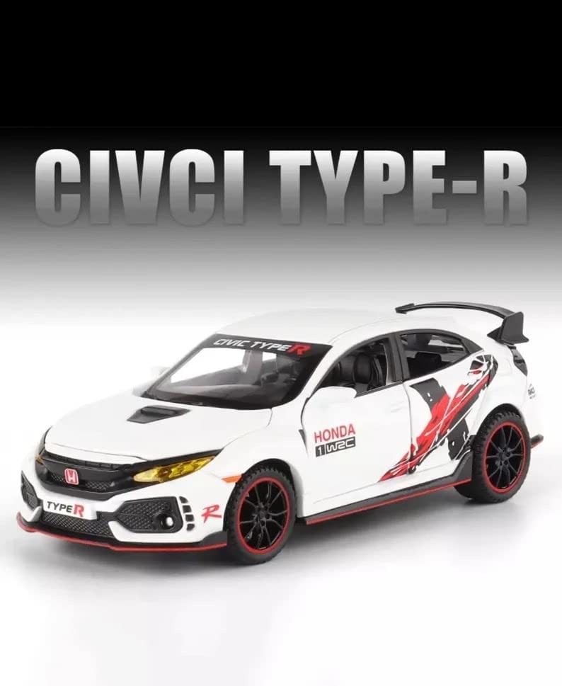 HONDA CIVIC TYPE-R- Diecast Metal Car - Scale 1:32