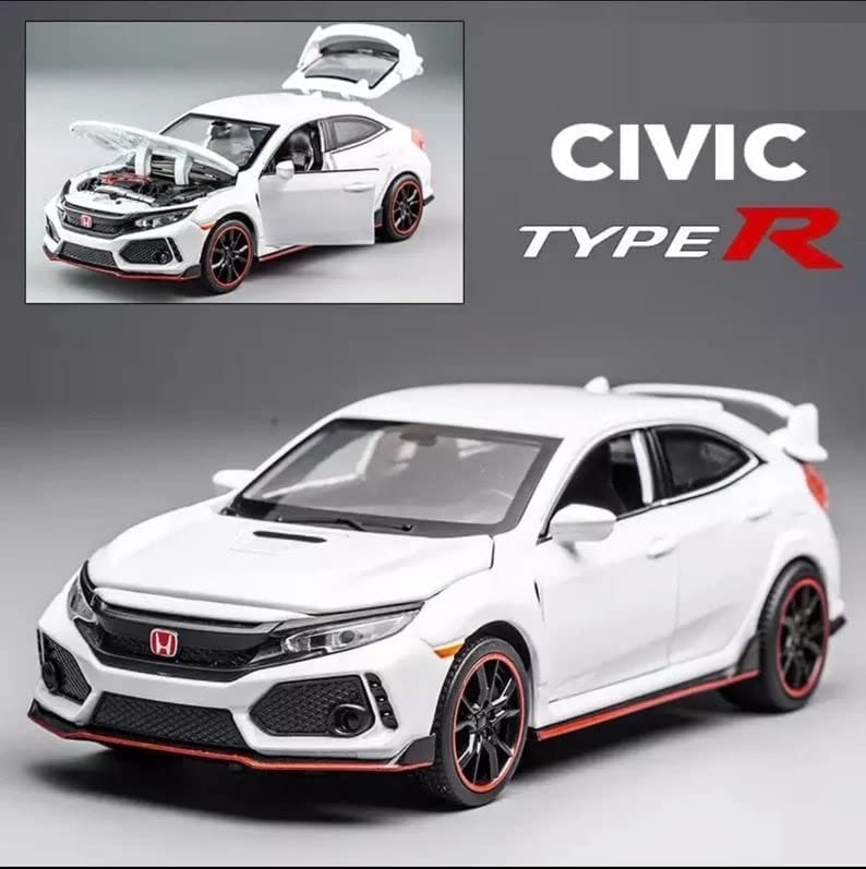 HONDA CIVIC TYPE-R- Diecast Metal Car - Scale 1:32