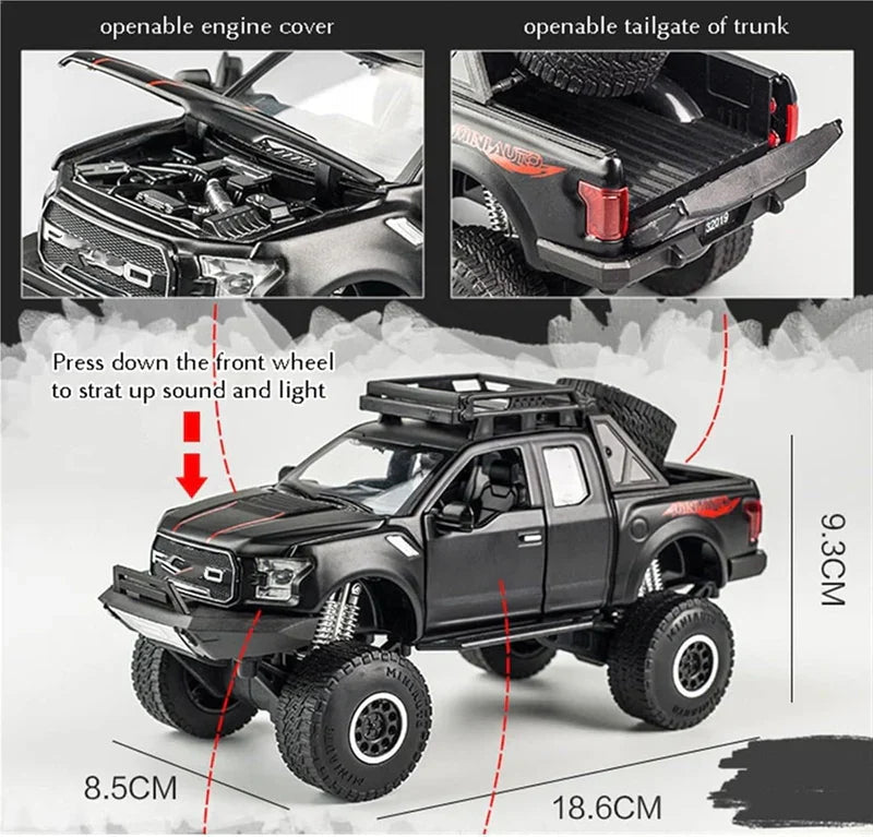 Ford Suv - Diecast Metal Car - Scale 1:24