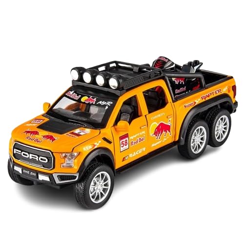 Ford Raptor F150 Pick-up - Diecast Metal Car - Scale 1:24