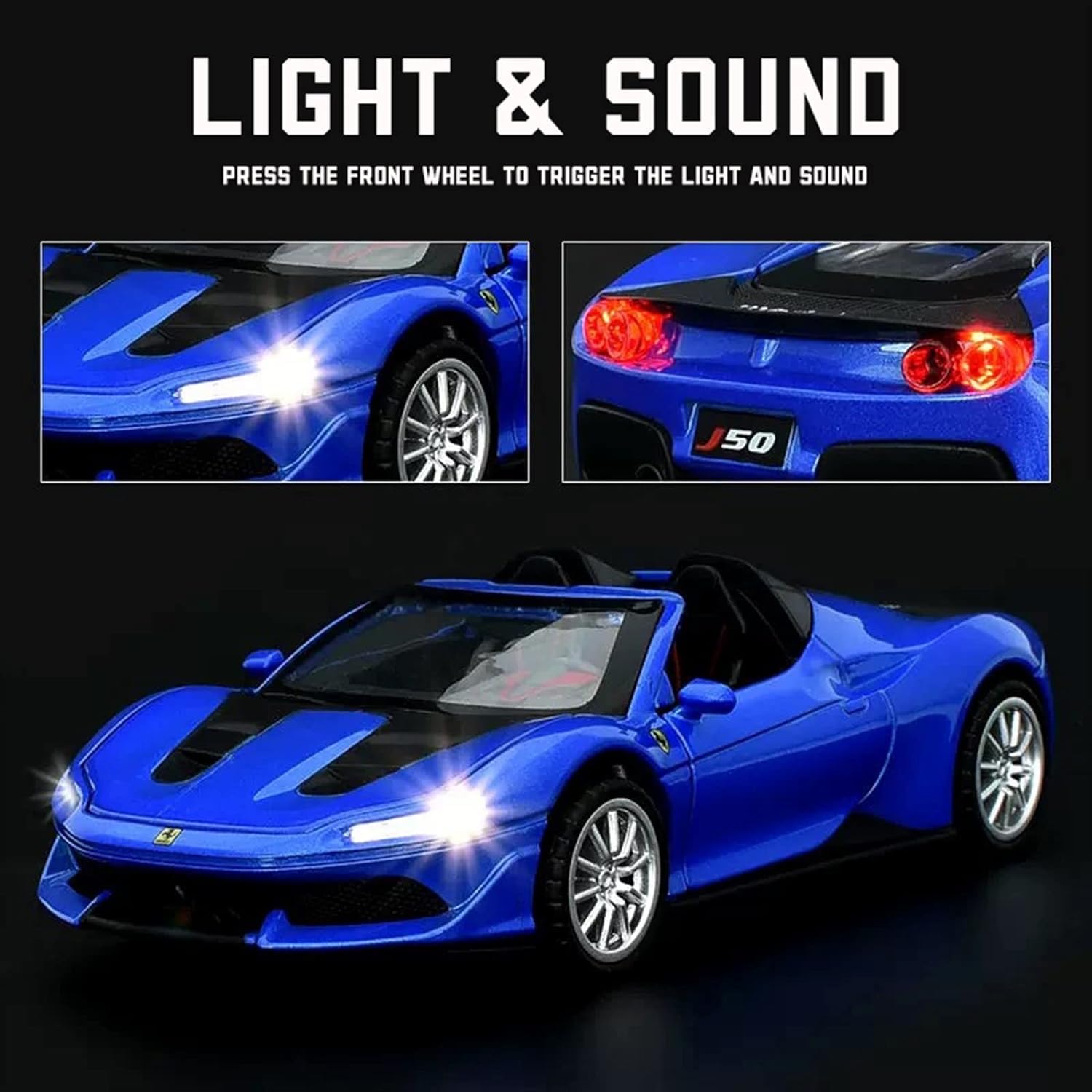 Ferrari J50 - Diecast Metal Car - Scale 1:24/1:32