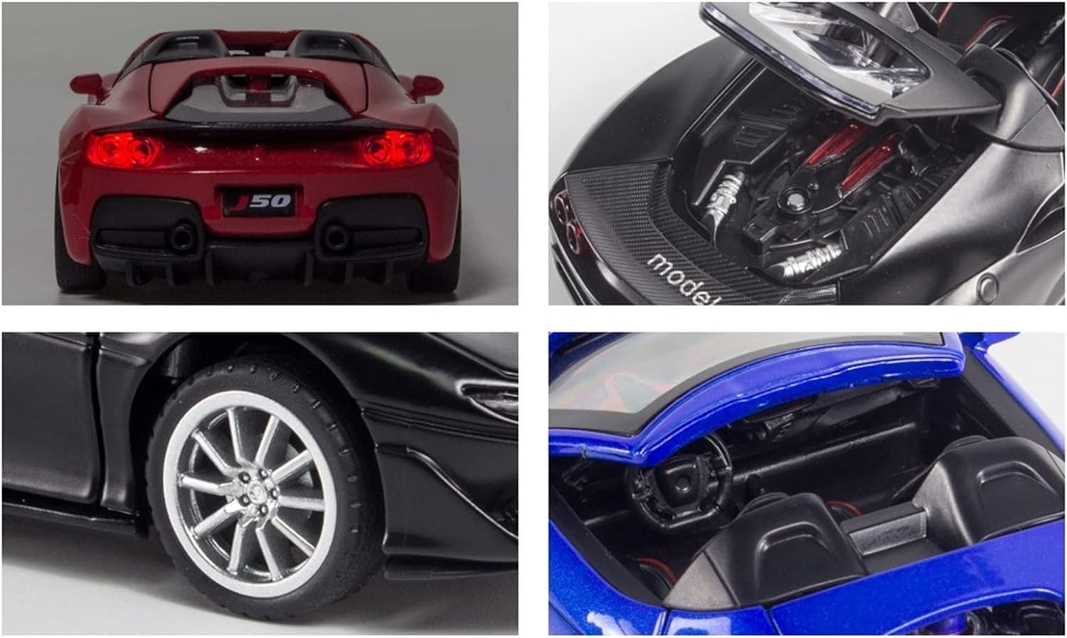 Ferrari J50 - Diecast Metal Car - Scale 1:24/1:32