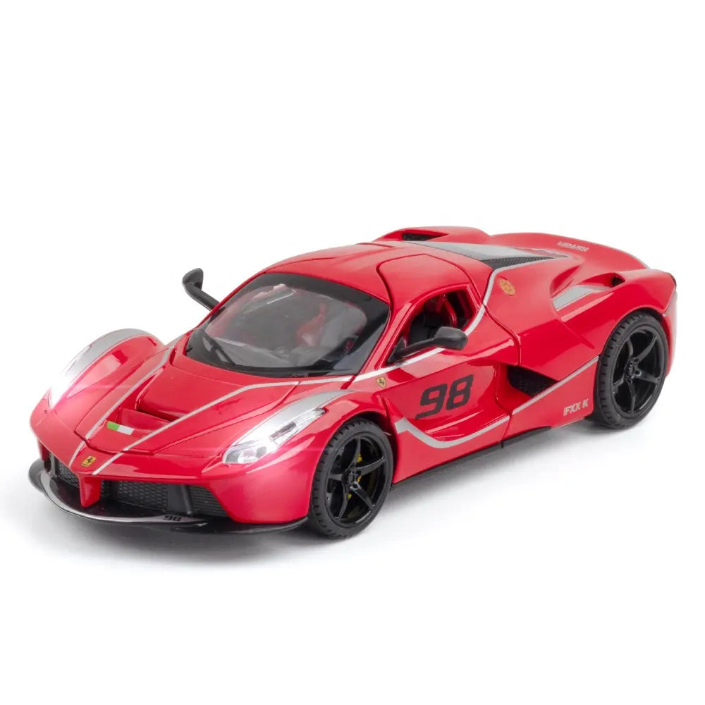 Ferrari FXXK - Diecast Metal Car - Scale 1:24