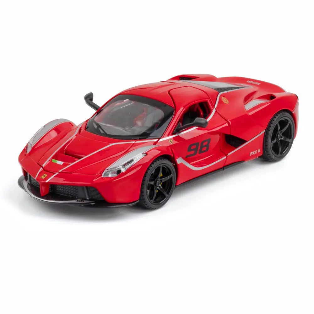 Ferrari FXXK - Diecast Metal Car - Scale 1:24