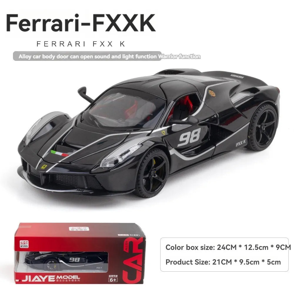 Ferrari FXXK - Diecast Metal Car - Scale 1:24