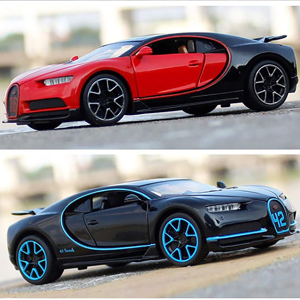 Bugatti Chiiron - Diecast Metal Car - Scale 1:32