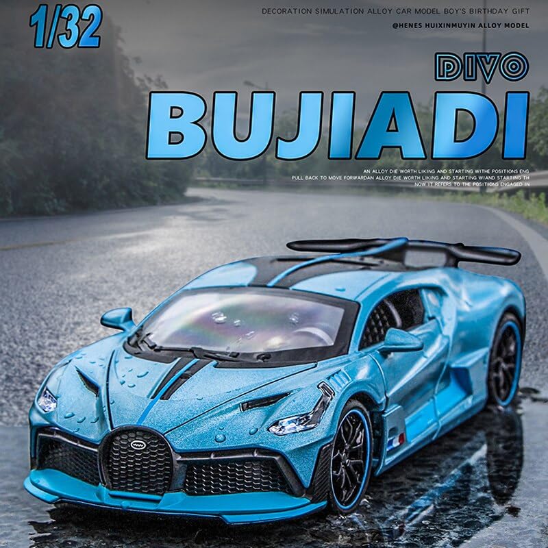 Bugatti Bujiadi - Diecast Metal Car - Scale 1:32