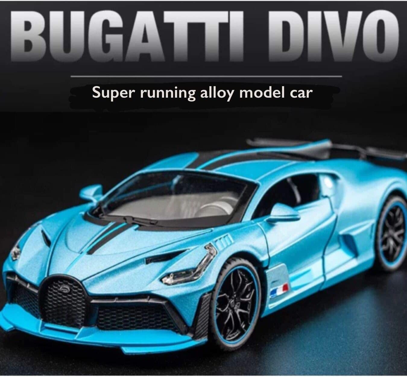 Bugatti Bujiadi - Diecast Metal Car - Scale 1:32