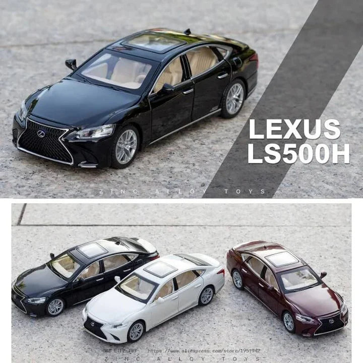 Lexus Ls500h - Diecast Metal Car - Scale 1:32