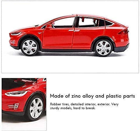 Tesla S Model - Diecast Metal Car - Scale 1:32