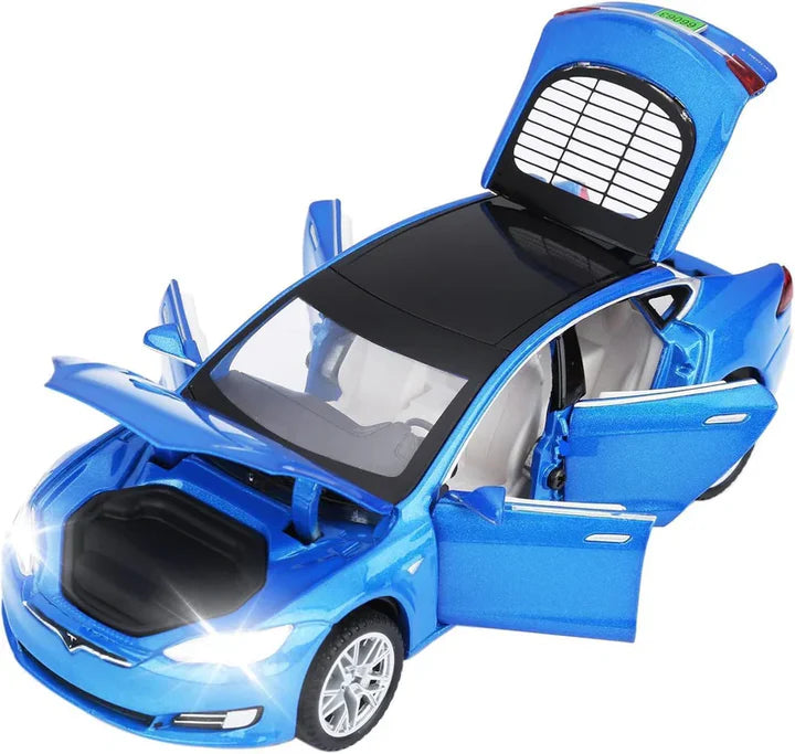 Tesla S Model - Diecast Metal Car - Scale 1:32