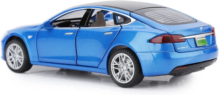 Tesla S Model - Diecast Metal Car - Scale 1:32
