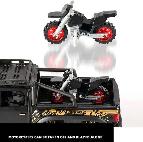 Beast Ford Raptor- Diecast Metal Car - Scale 1:24