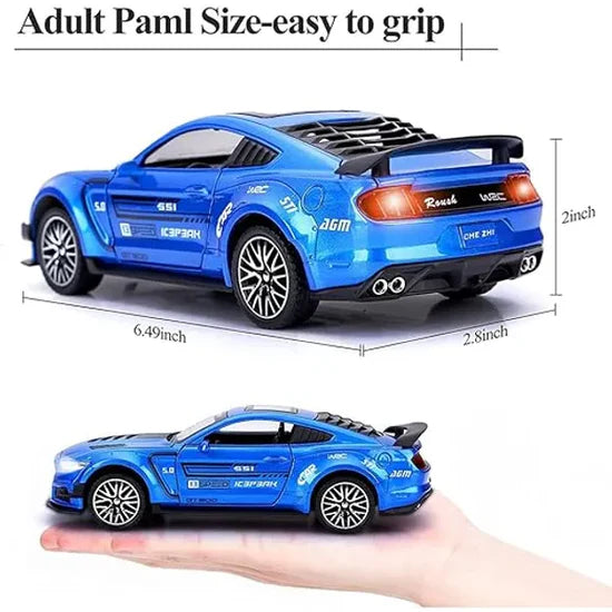 Mustang Scale Model  - Diecast Metal Car - Scale 1:32
