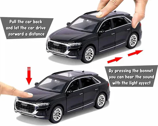 Audi Q8 Auto- Diecast Metal Car - Scale 1:24