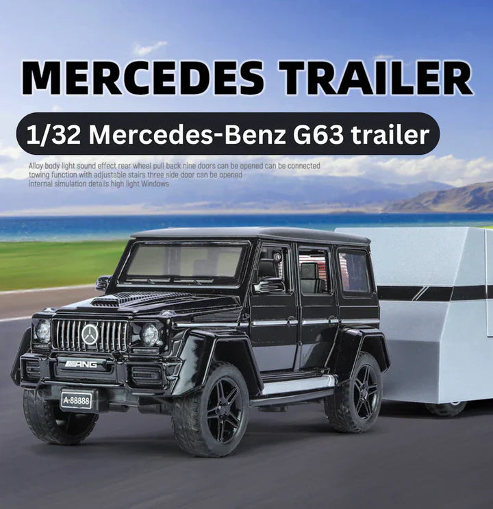 Mercedes-benz G63 Pick-up - Diecast Metal Car - Scale 1:24