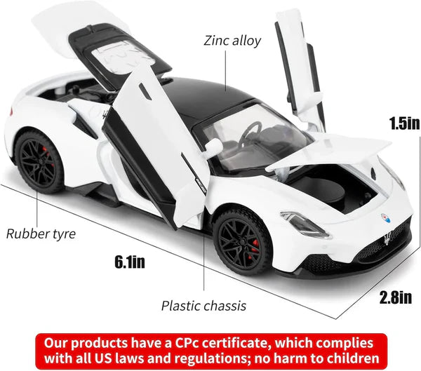 Maserati Mc20 - Diecast Metal Car - Scale 1:32