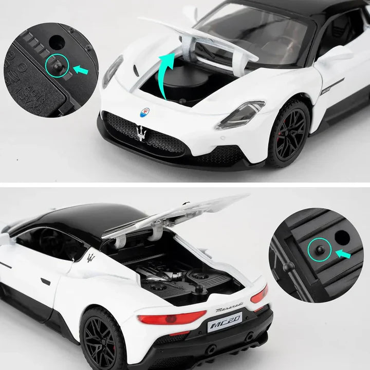 Maserati Mc20 - Diecast Metal Car - Scale 1:32