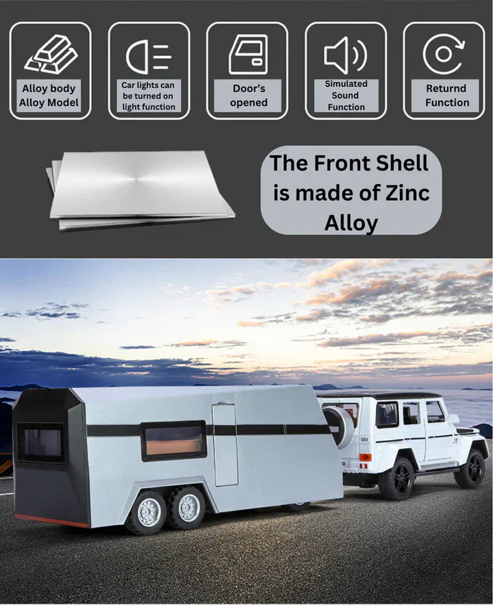 Mercedes-benz G63 Pick-up - Diecast Metal Car - Scale 1:24