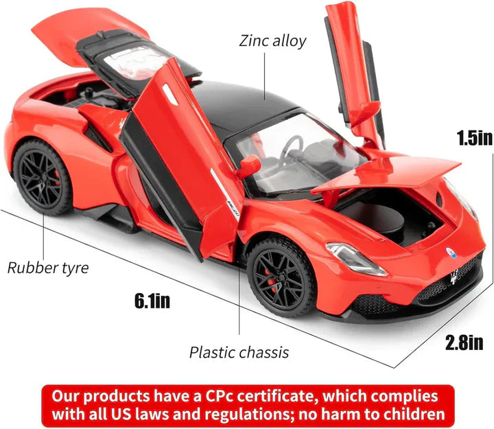 Maserati Mc20 - Diecast Metal Car - Scale 1:32