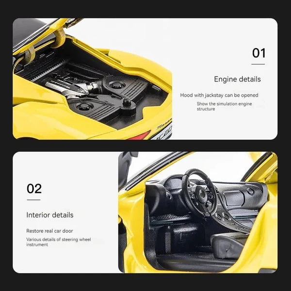 Maserati Mc20 - Diecast Metal Car - Scale 1:32