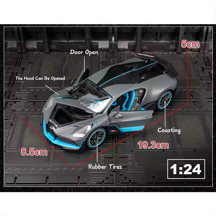 Bugatti Divo - Diecast Metal Car - Scale 1:24/1:32