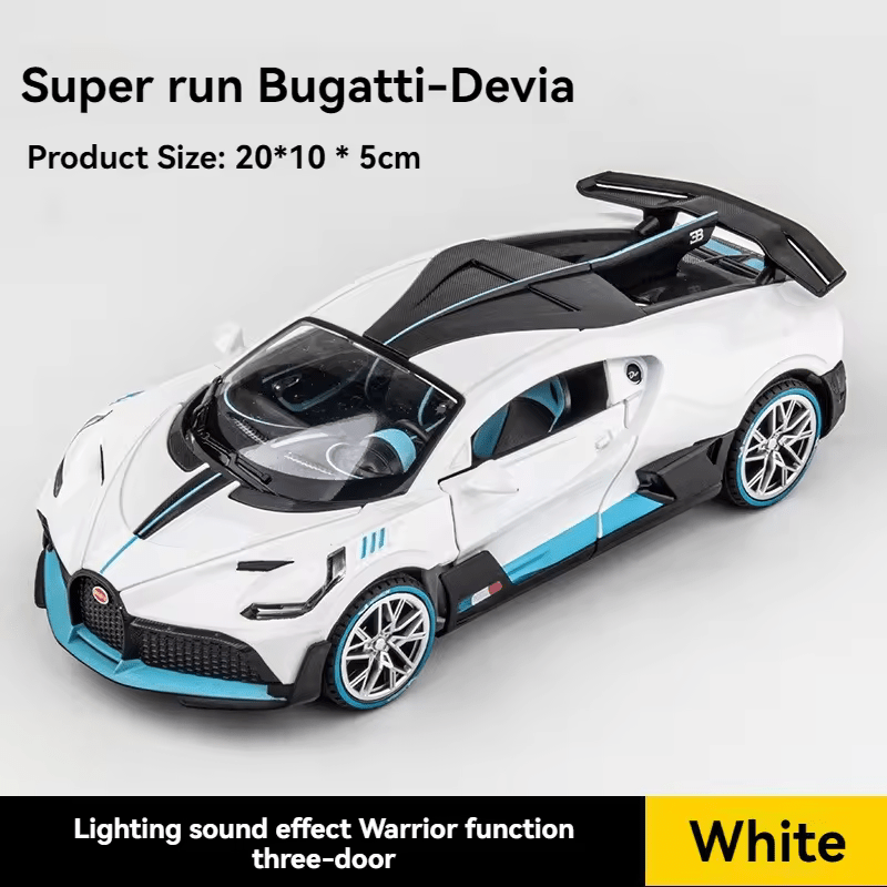Bugatti Divo - Diecast Metal Car - Scale 1:24/1:32