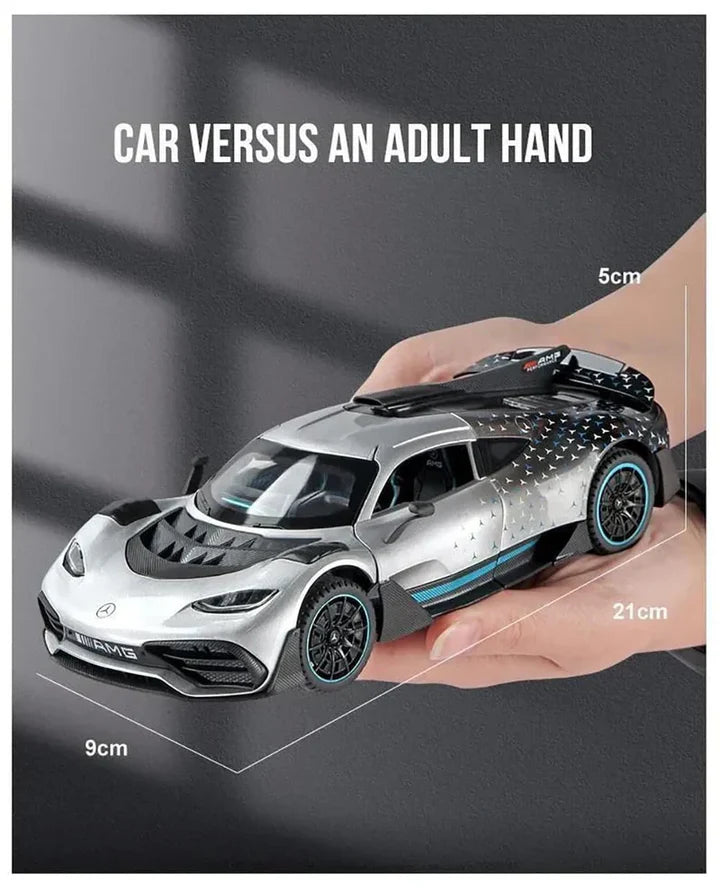 Mercedes Amg - Diecast Metal Car - Scale 1:24