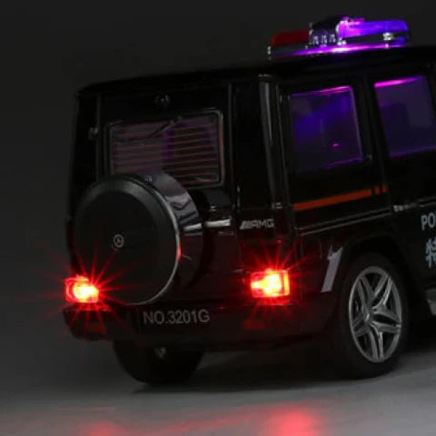Mercedes Amg G65 Police - Diecast Metal Car - Scale 1:32