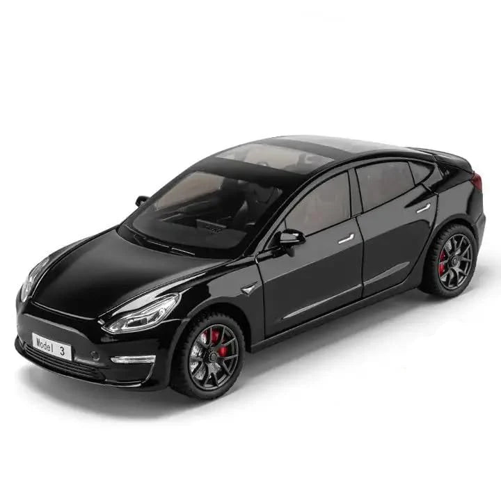 Tesla Model 3 - Diecast Metal Car - Scale 1:24