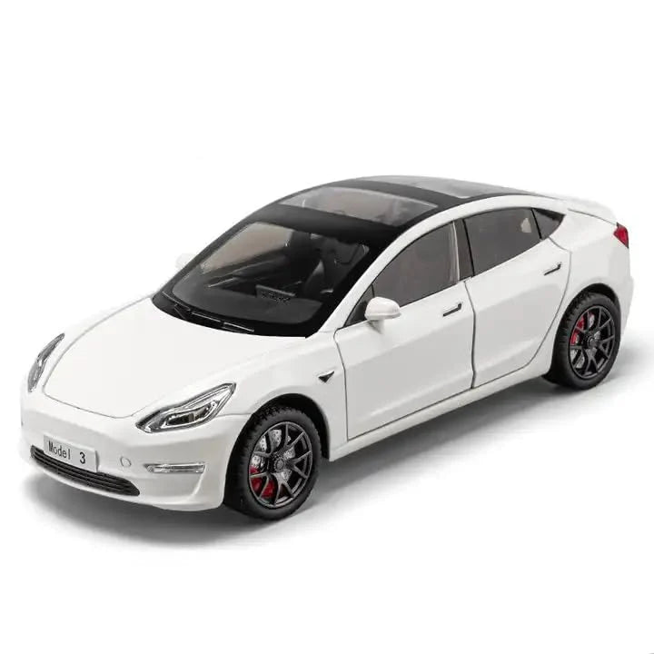 Tesla Model 3 - Diecast Metal Car - Scale 1:24