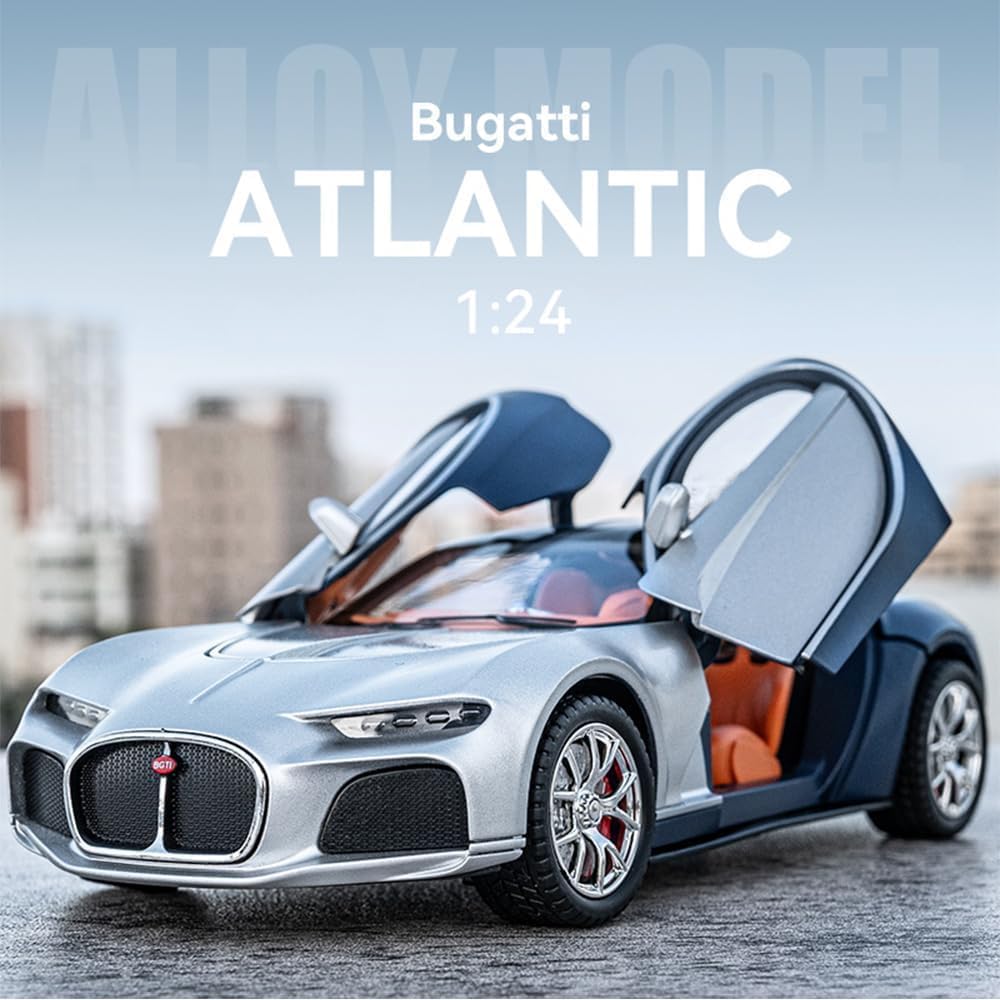 Bugatti Atlantic Concept - Diecast Metal Car - Scale 1:24