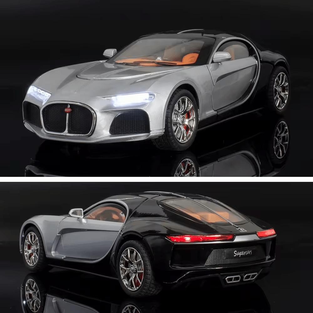 Bugatti Atlantic Concept - Diecast Metal Car - Scale 1:24