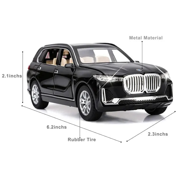 Bmw X7 - Diecast Metal Car - Scale 1:24/1:32