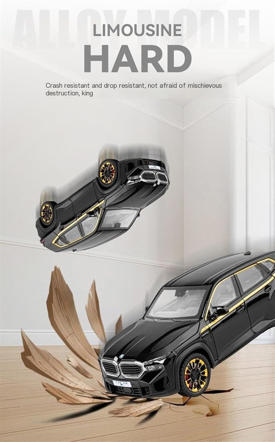 Bmw Xm - Diecast Metal Car - Scale 1:24