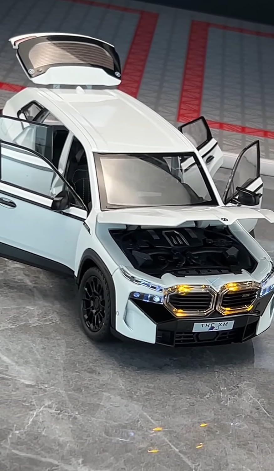 Bmw Xm - Diecast Metal Car - Scale 1:24