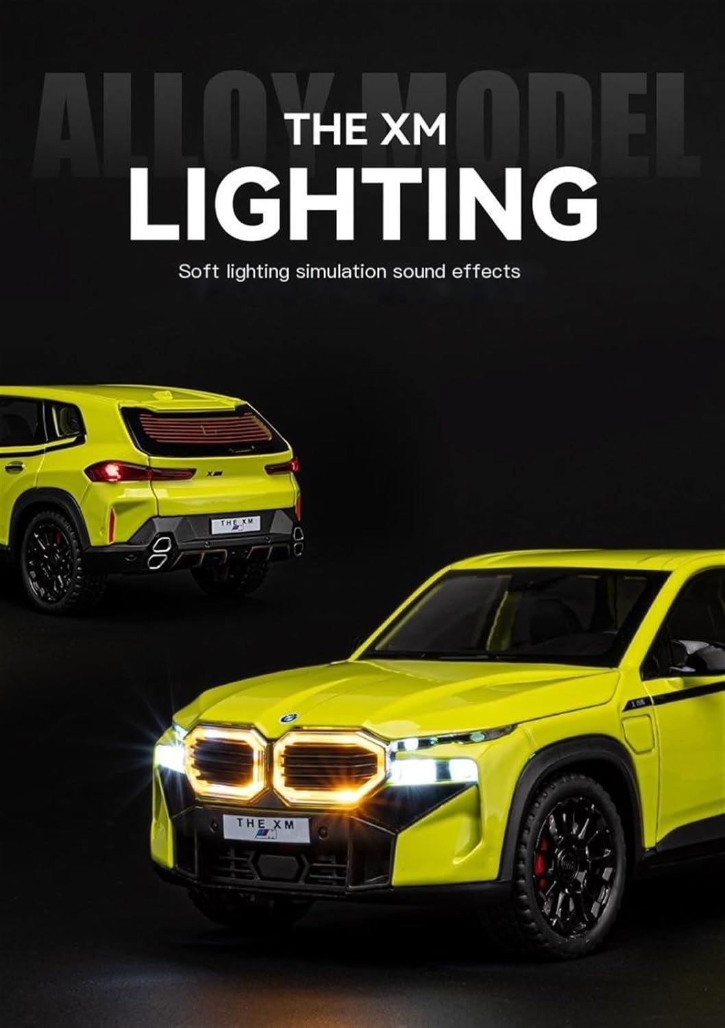 Bmw Xm - Diecast Metal Car - Scale 1:24