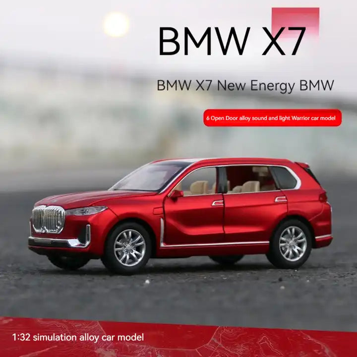 Bmw X7 - Diecast Metal Car - Scale 1:24/1:32