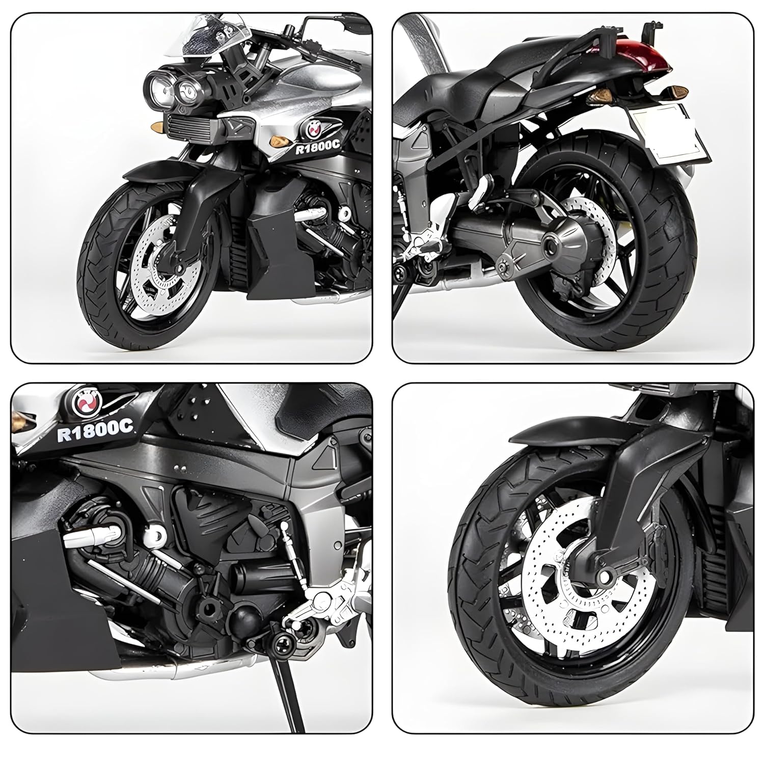 Bmw R1800c  - Diecast Metal Car - Scale 1:24