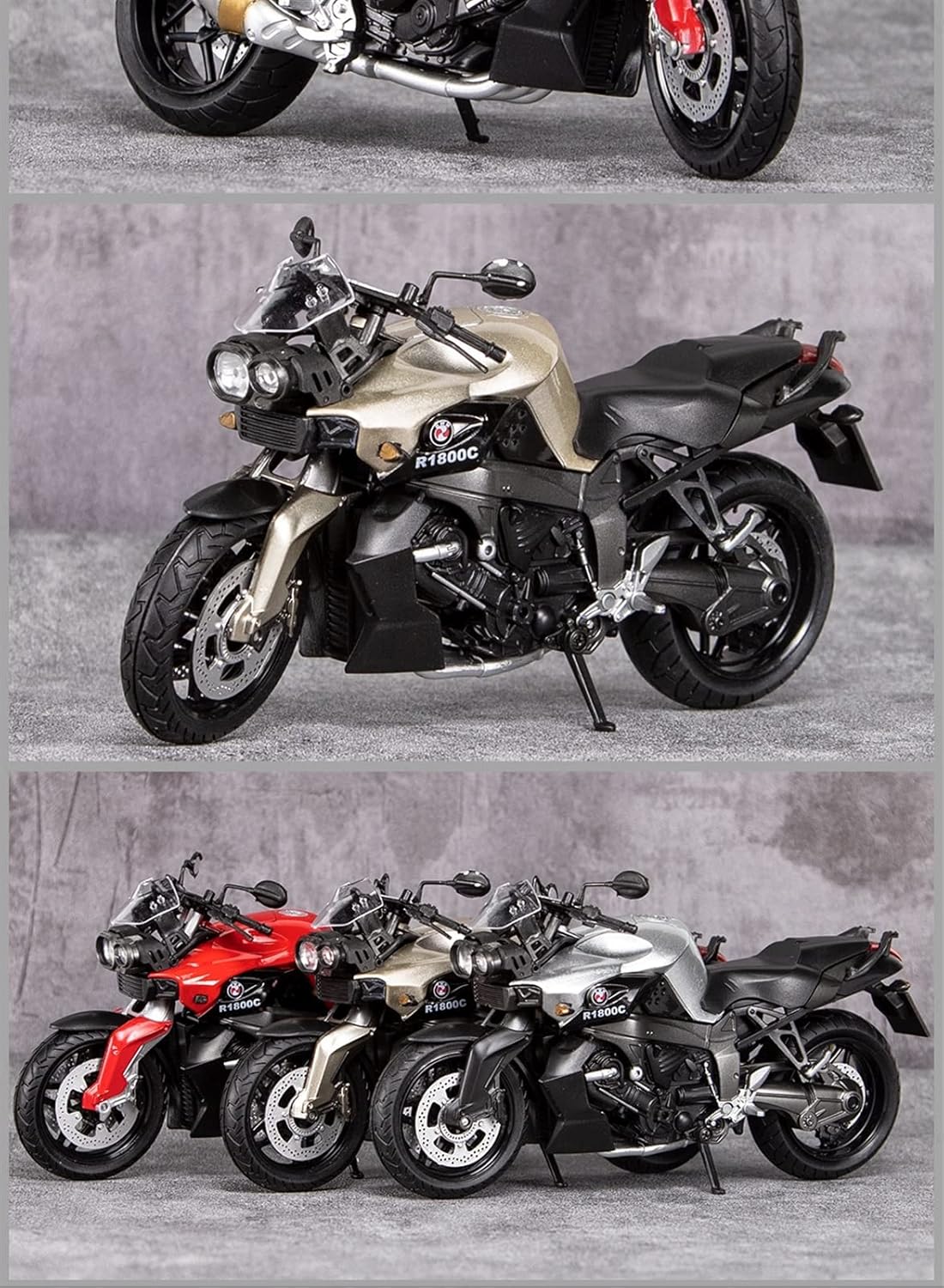 Bmw R1800c  - Diecast Metal Car - Scale 1:24