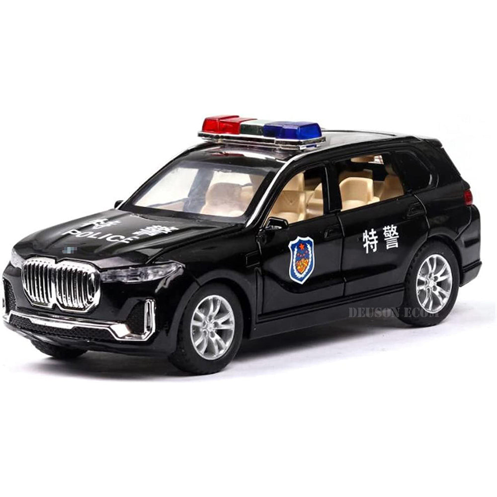 Bmw Police- Diecast Metal Car - Scale 1:32