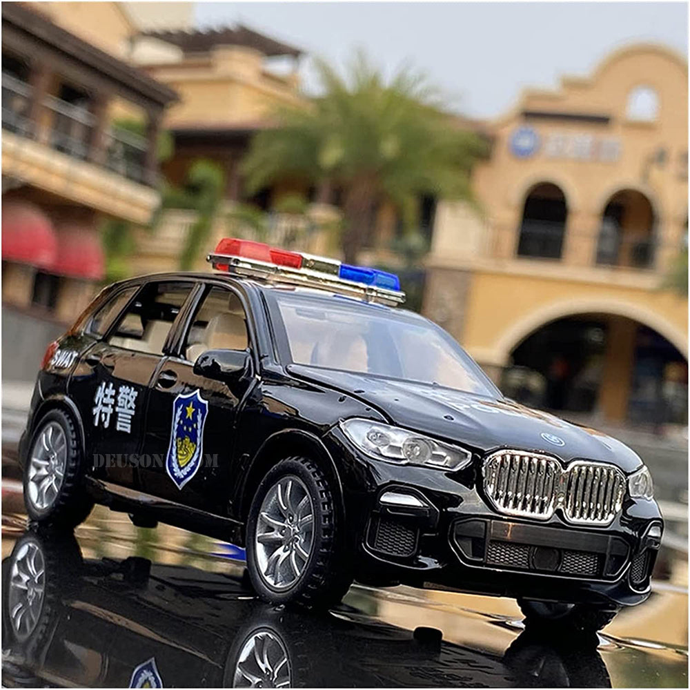 Bmw Police- Diecast Metal Car - Scale 1:32