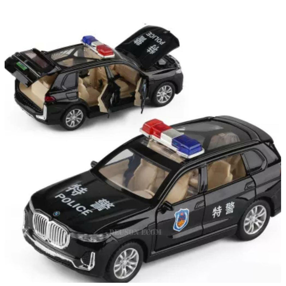 Bmw Police- Diecast Metal Car - Scale 1:32