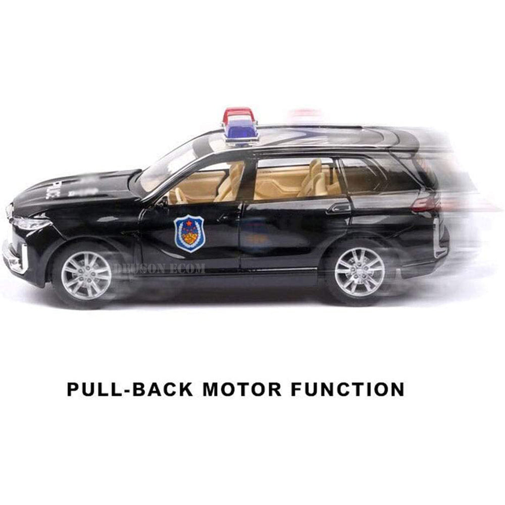 Bmw Police- Diecast Metal Car - Scale 1:32