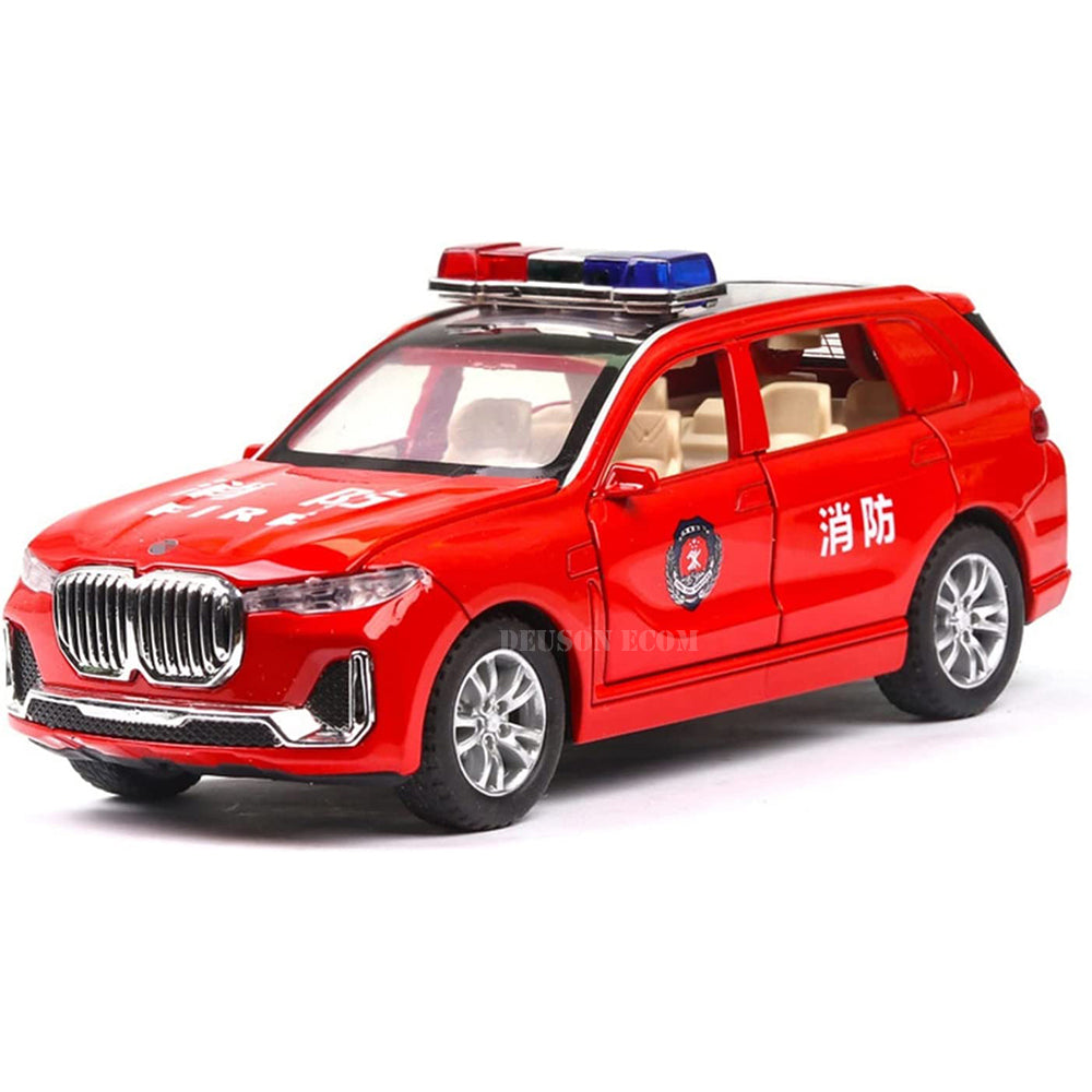 Bmw Police- Diecast Metal Car - Scale 1:32