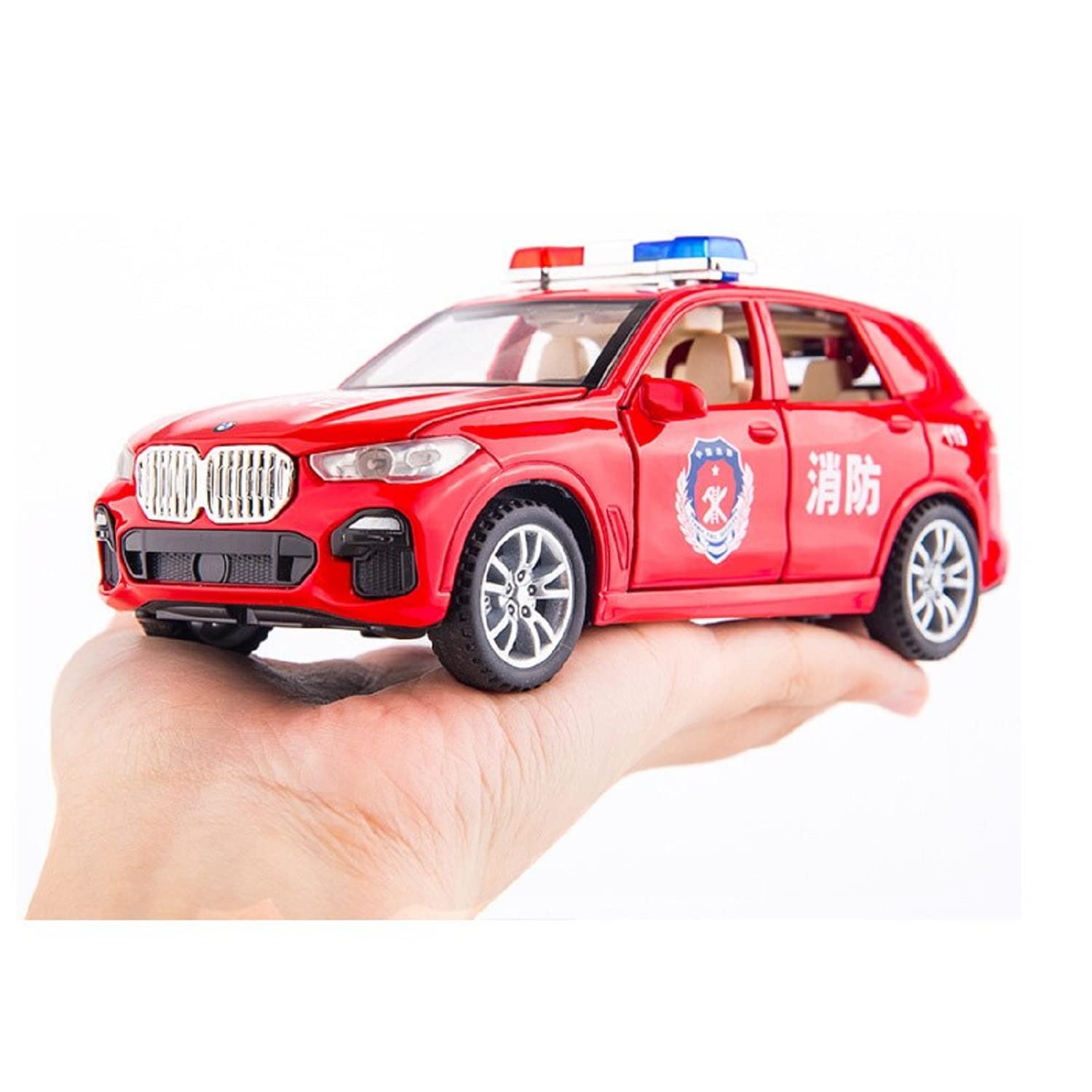 Bmw Police- Diecast Metal Car - Scale 1:32