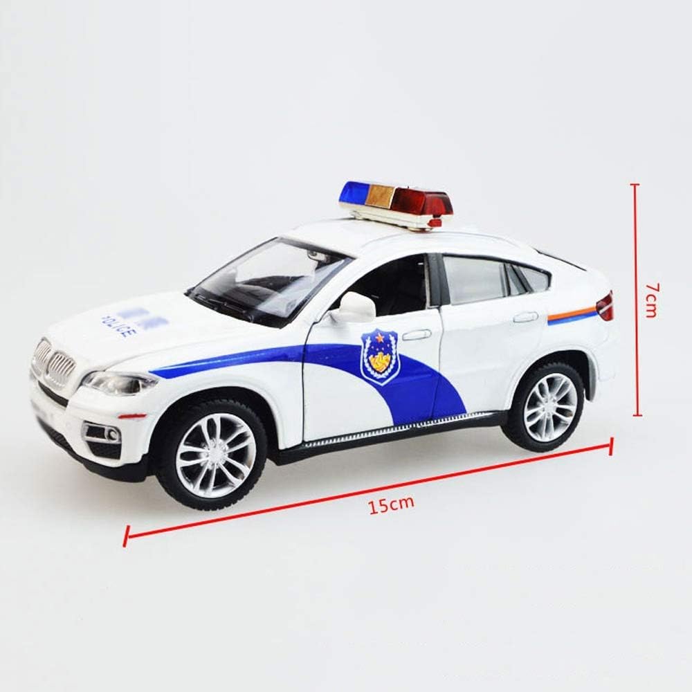 Bmw Police- Diecast Metal Car - Scale 1:32